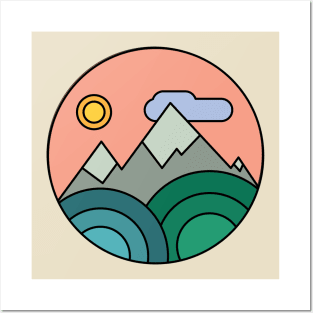 Mountains Posters and Art